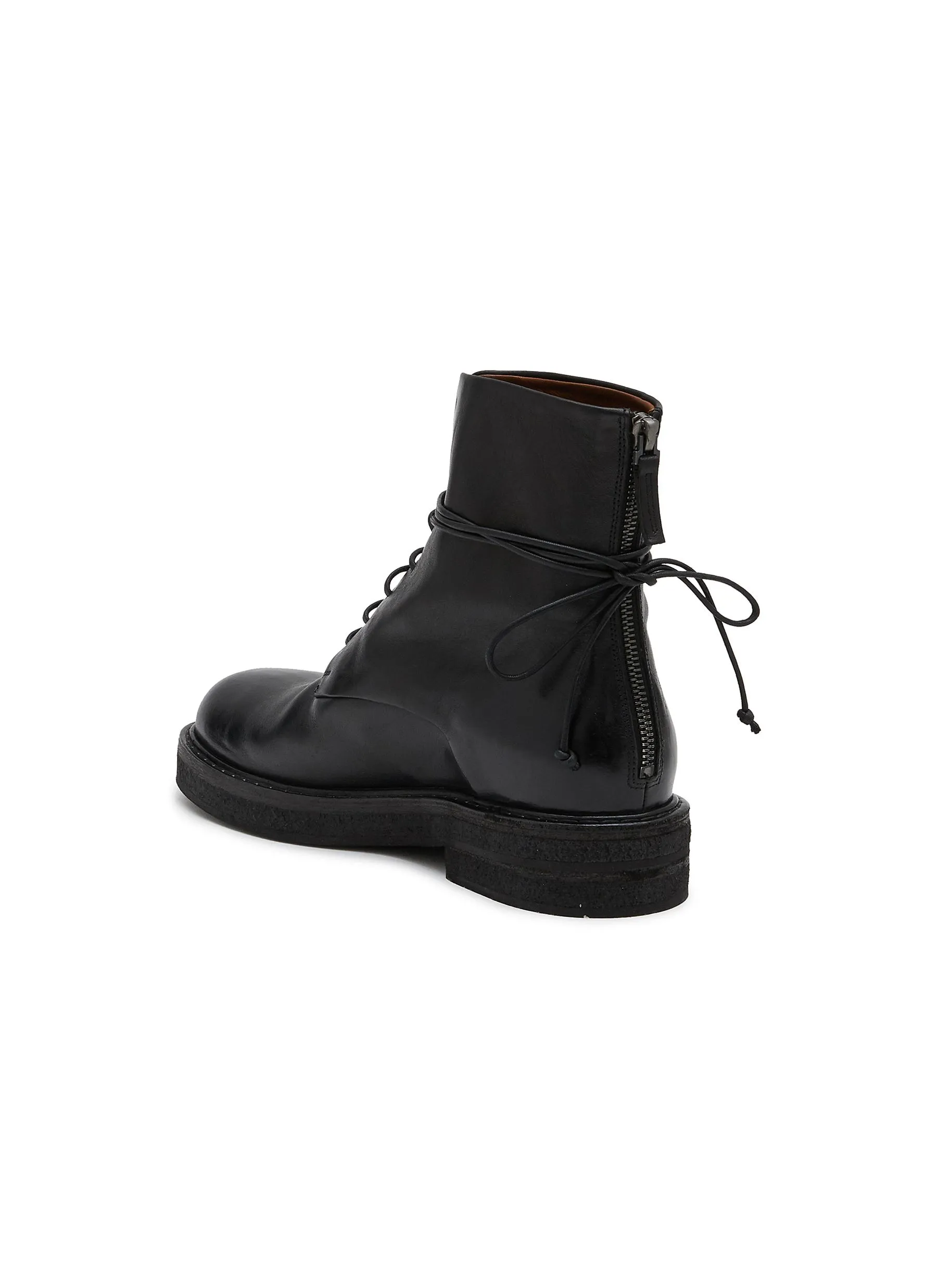 -----------MARSÈLL ---- ------------ ----Parrucca Leather Ankle Boots --