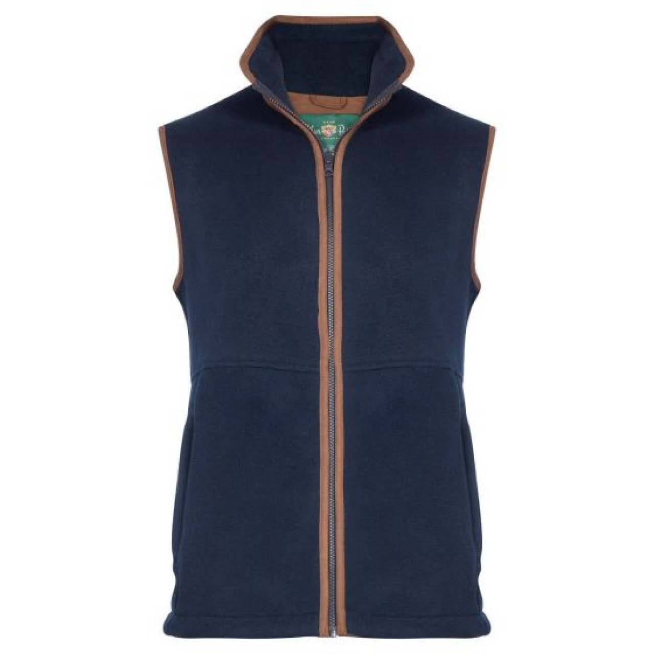 Alan Paine Aylsham Fleece Waistcoat Navy