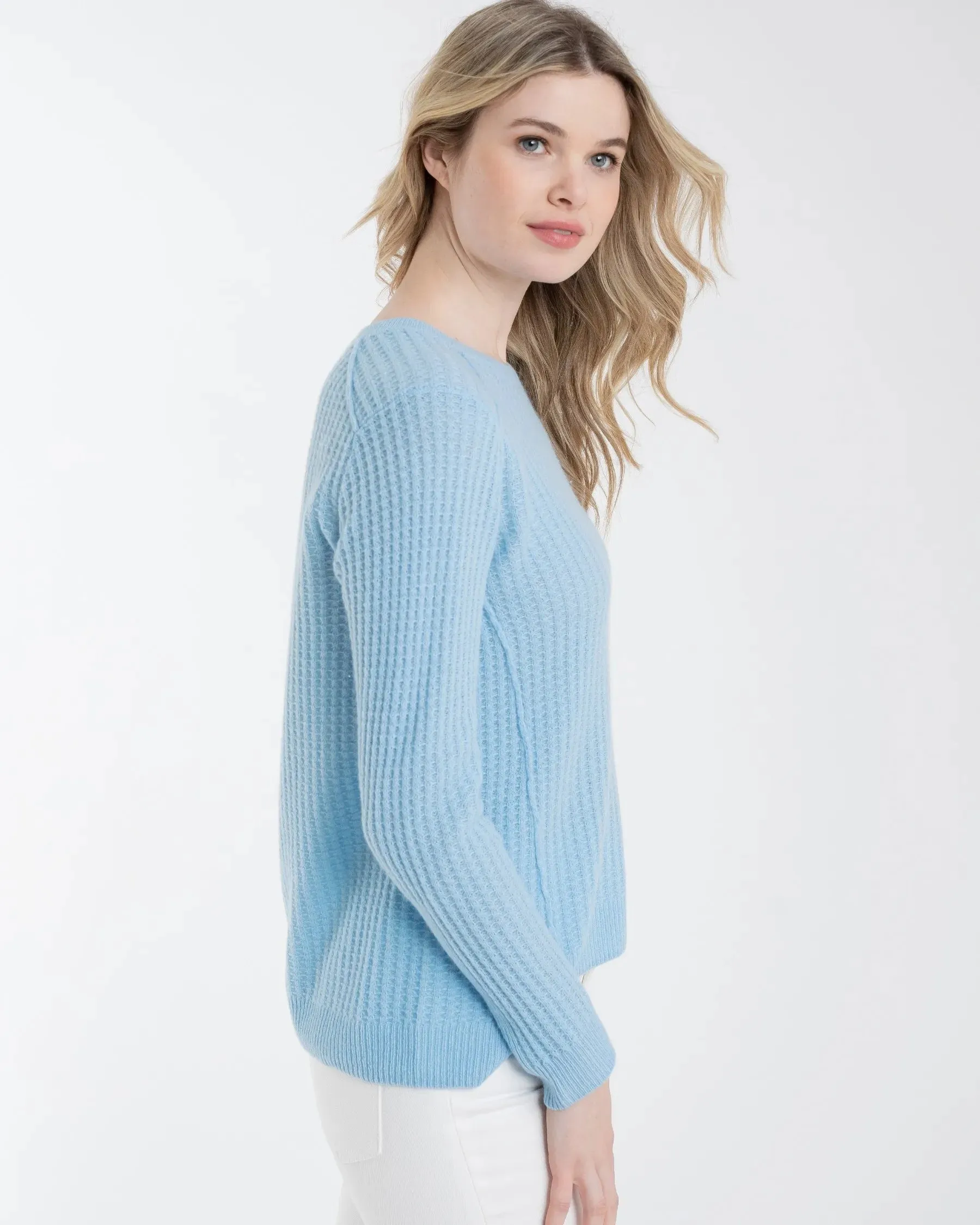 Alashan | Cashmere Cuddled Up Thermal Pullover | Women's