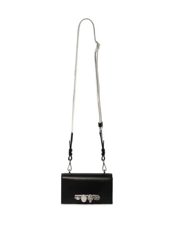 Alexander Mcqueen Jewelled satchel crossbody bag