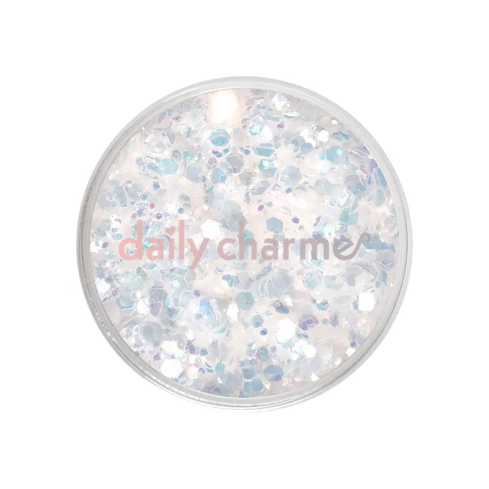 Aurora Mixed Transparent Iridescent Hex Glitter / 10G