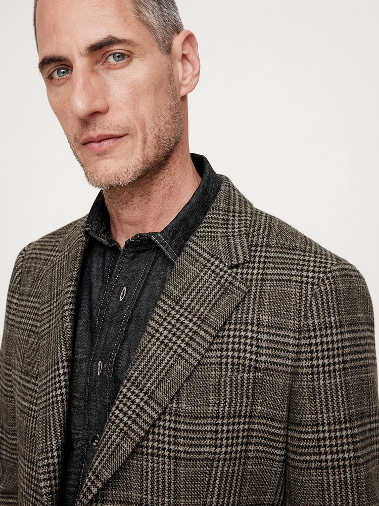 Banana Republic Italian Plaid Sport Coat