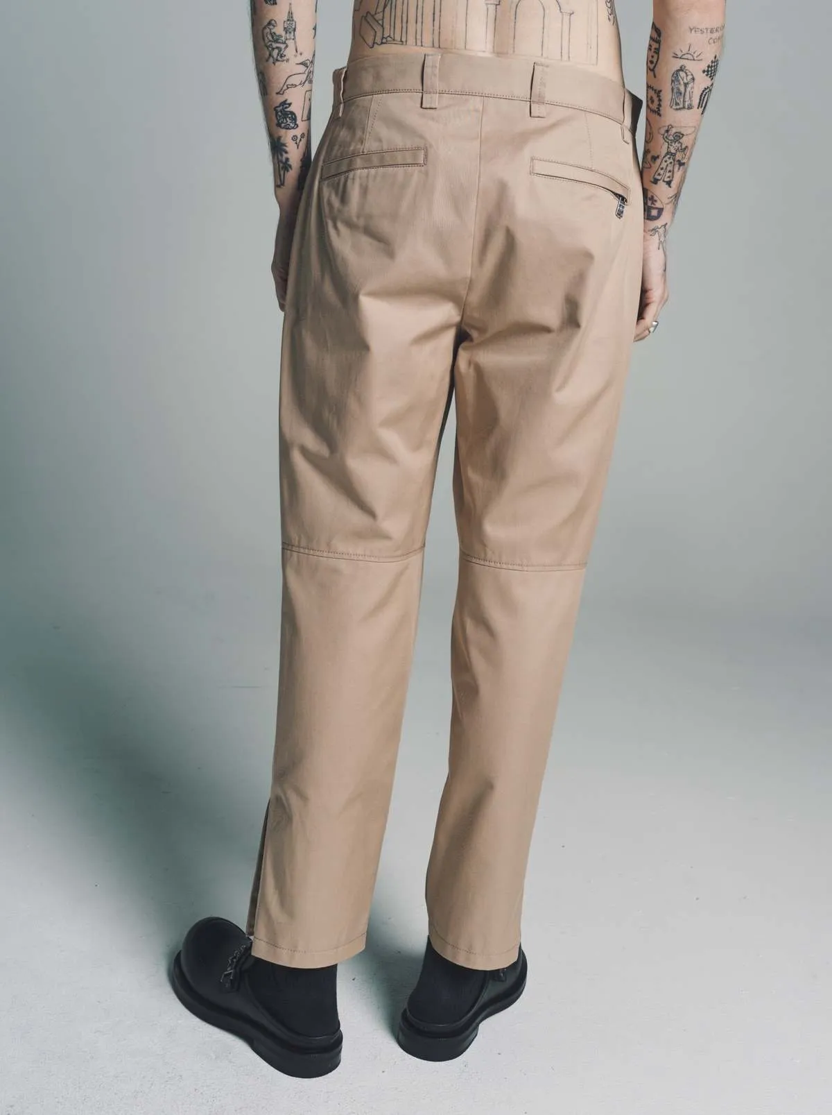 Biker Trousers - Sand