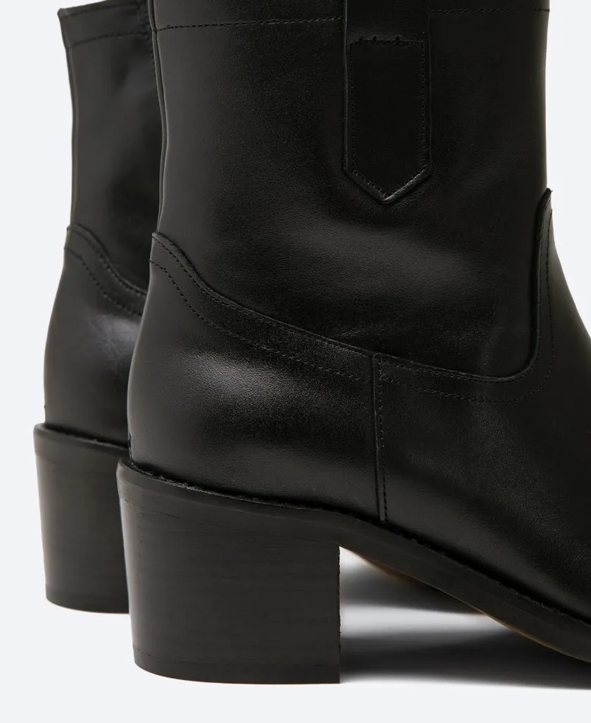 Black ankle boots for women Patricia Miller Zagreb 5151