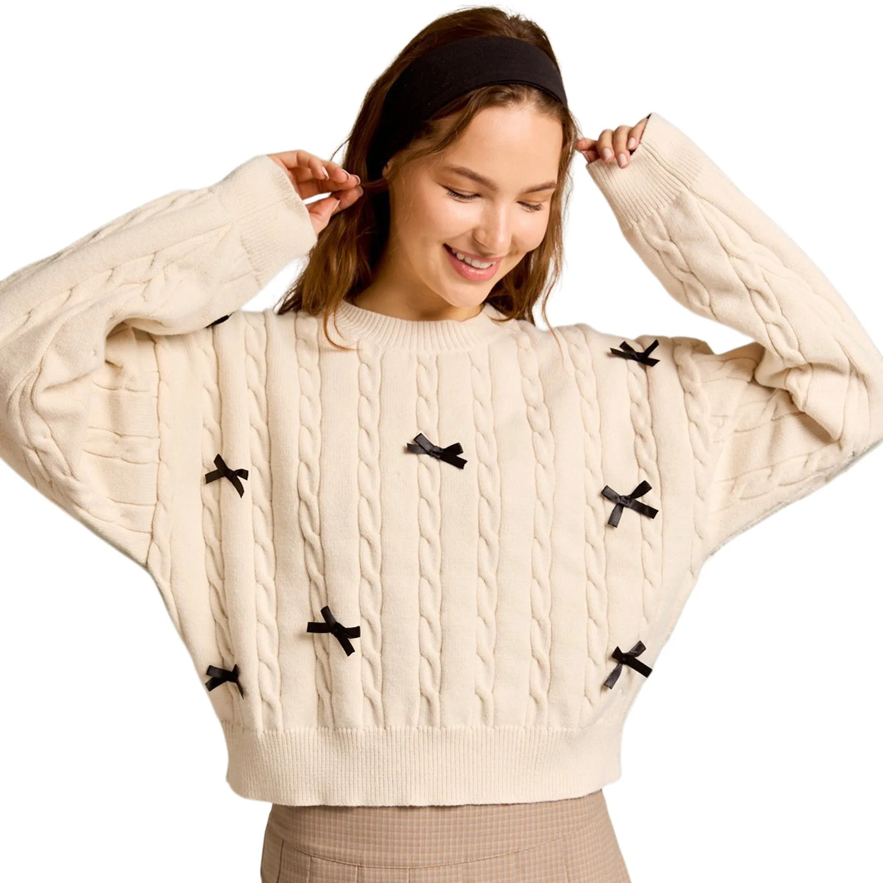 Bow Detail Sweater