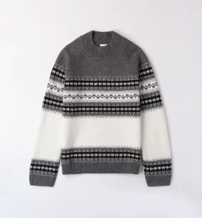 Boy's sweater with stripes