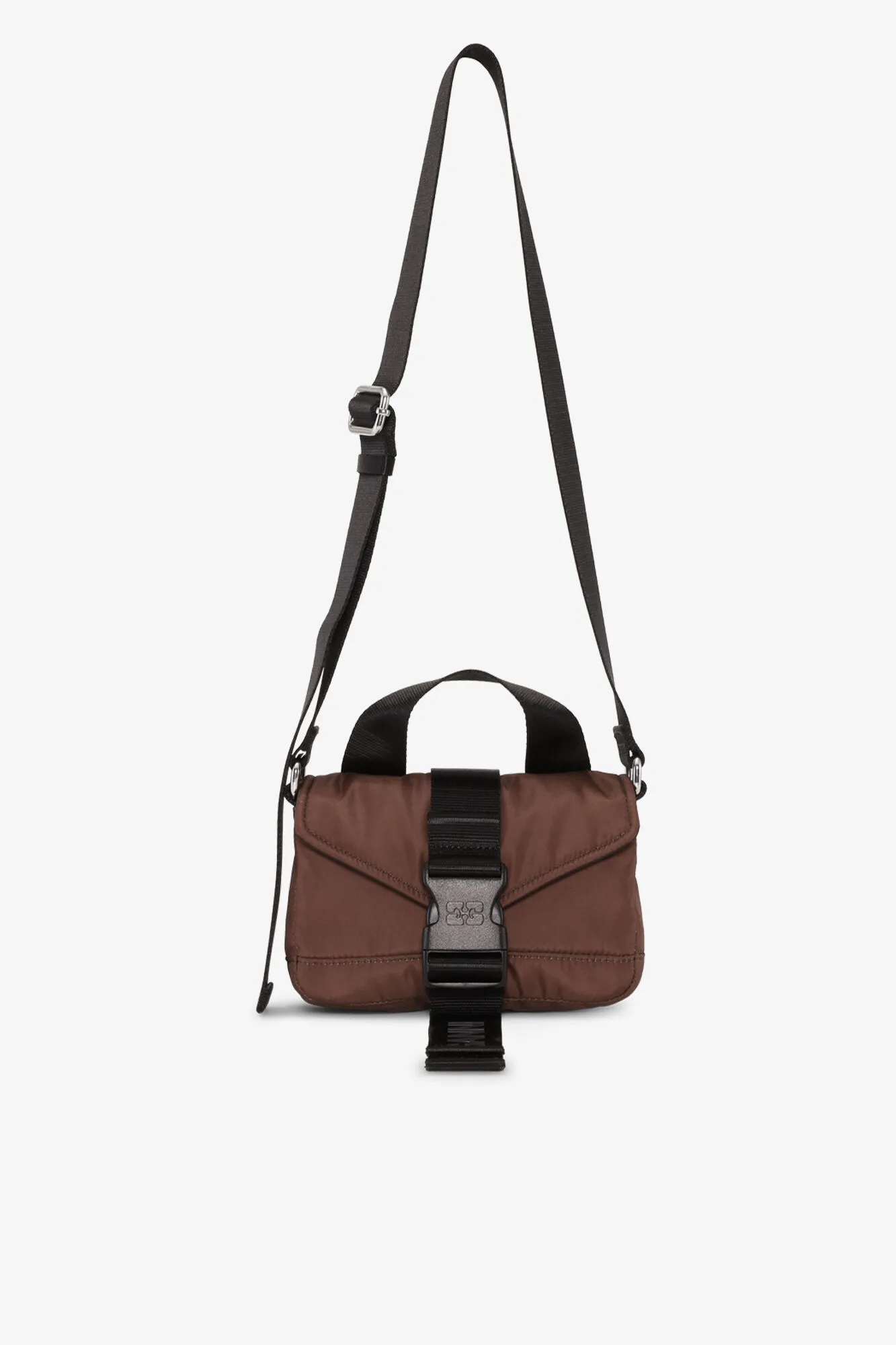 Burgundy Tech Mini Satchel Bag