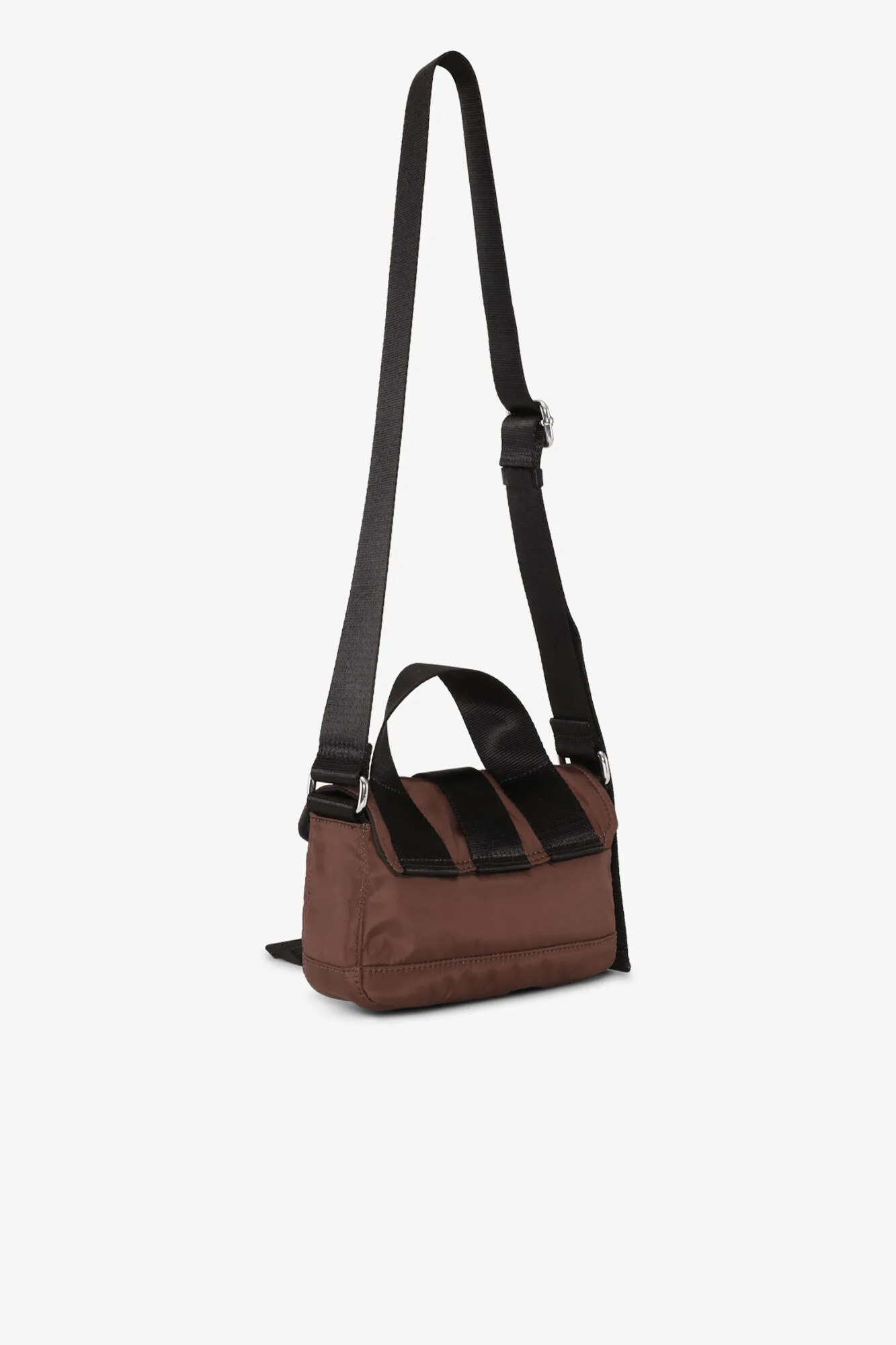 Burgundy Tech Mini Satchel Bag