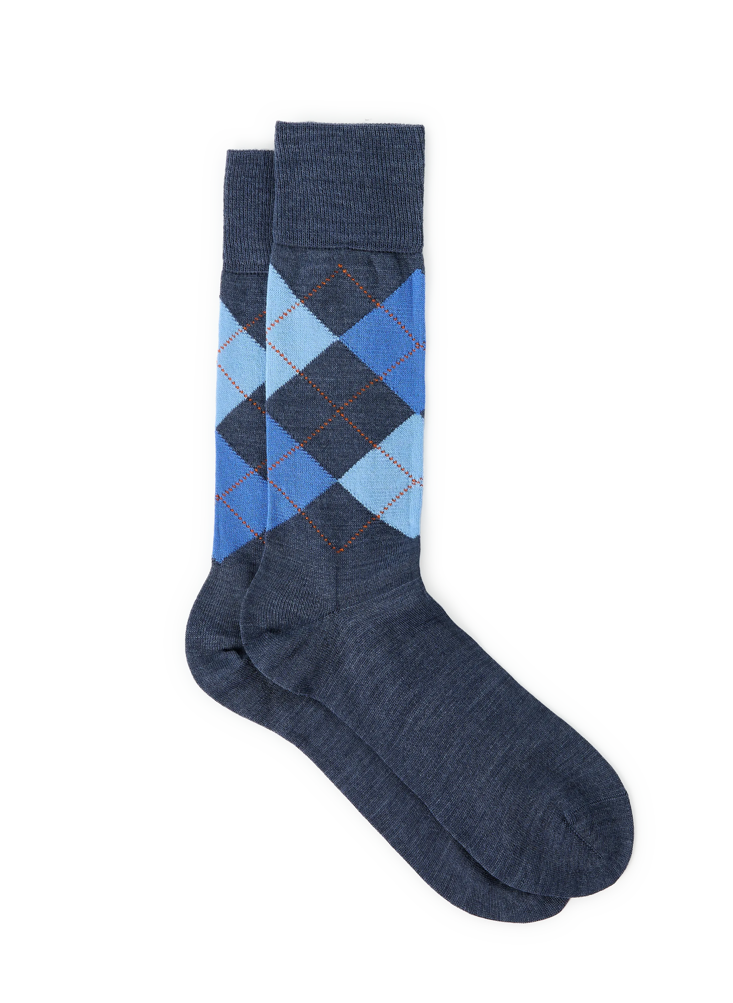 BURLINGTON  Wool blend Socks  - Blue