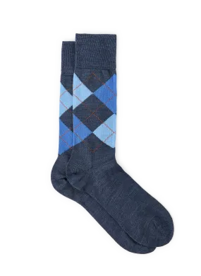 BURLINGTON  Wool blend Socks  - Blue