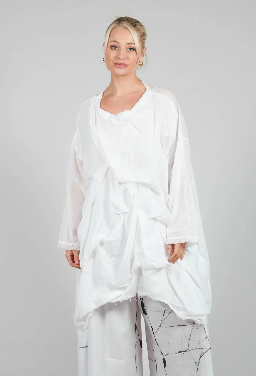 Calle Tunic in Off White