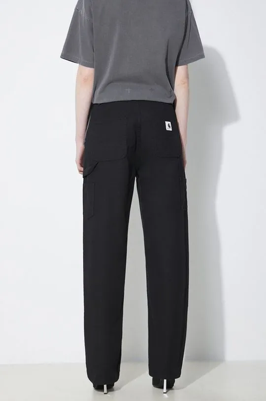 Carhartt WIP trousers Pierce Double Knee Pant women's black color I033139.8902