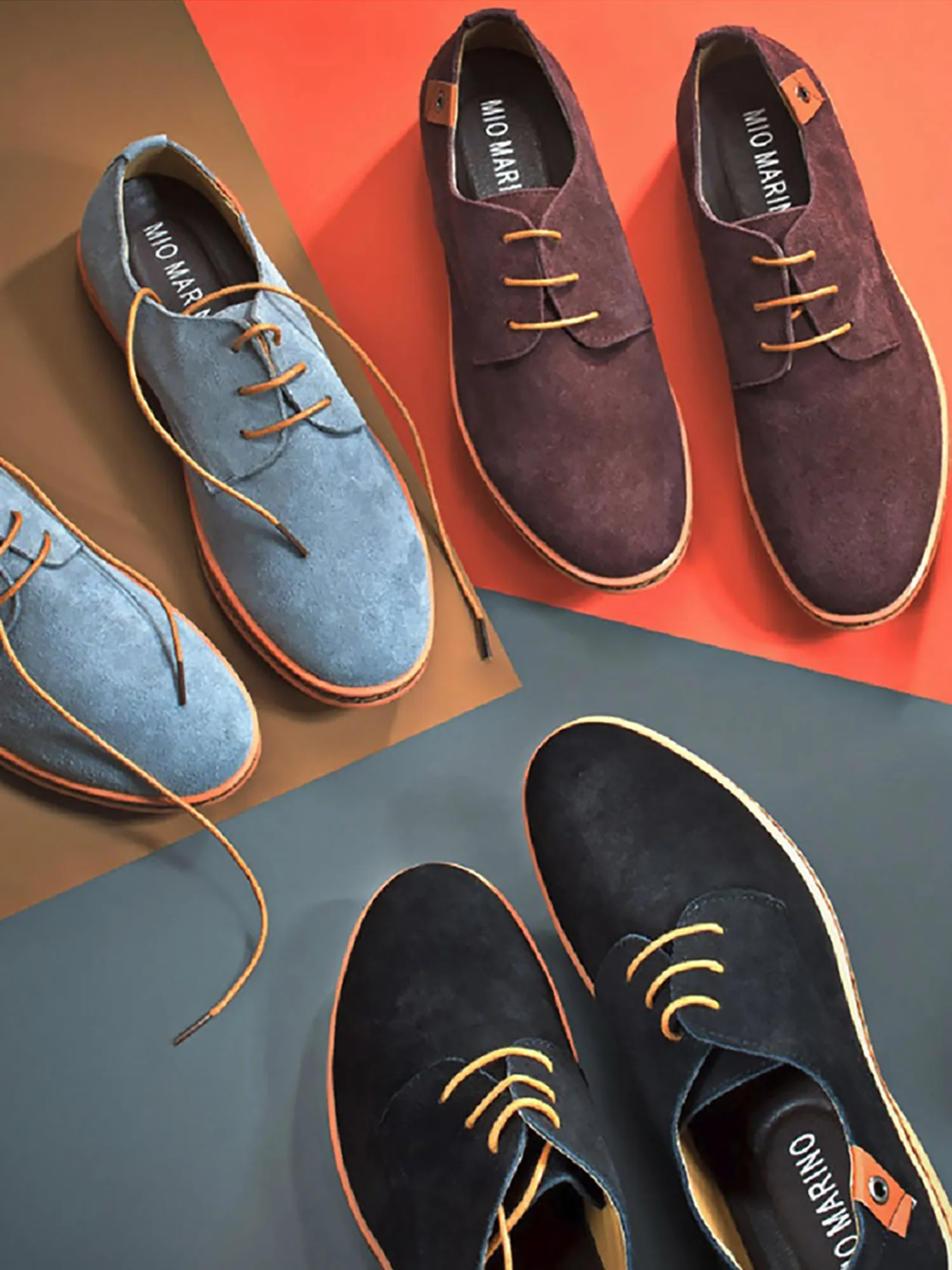 Classic Suede Oxford Shoes