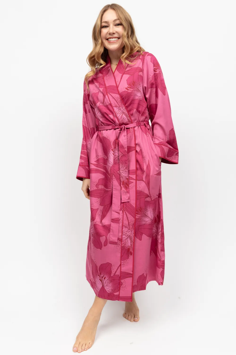 Covent Garden Floral Print Dressing Gown