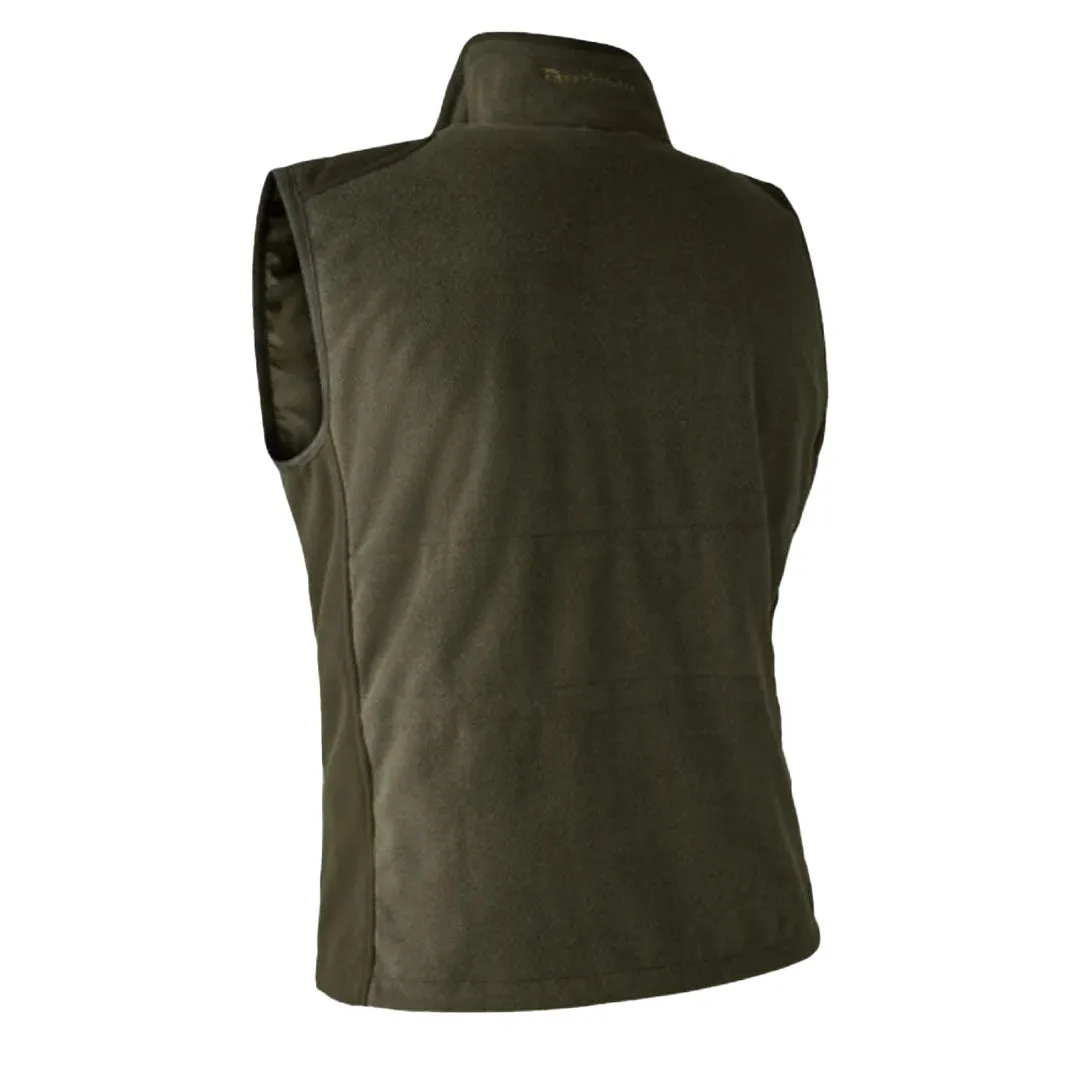 Deerhunter Gamekeeper Shooting Waistcoat Graphite Green Melange