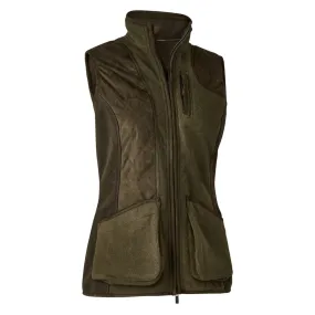 Deerhunter Lady Pam Shooting Waistcoat Graphite Green Melange