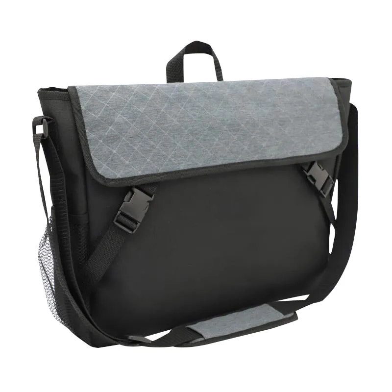 DIAMOND MESSENGER BAG