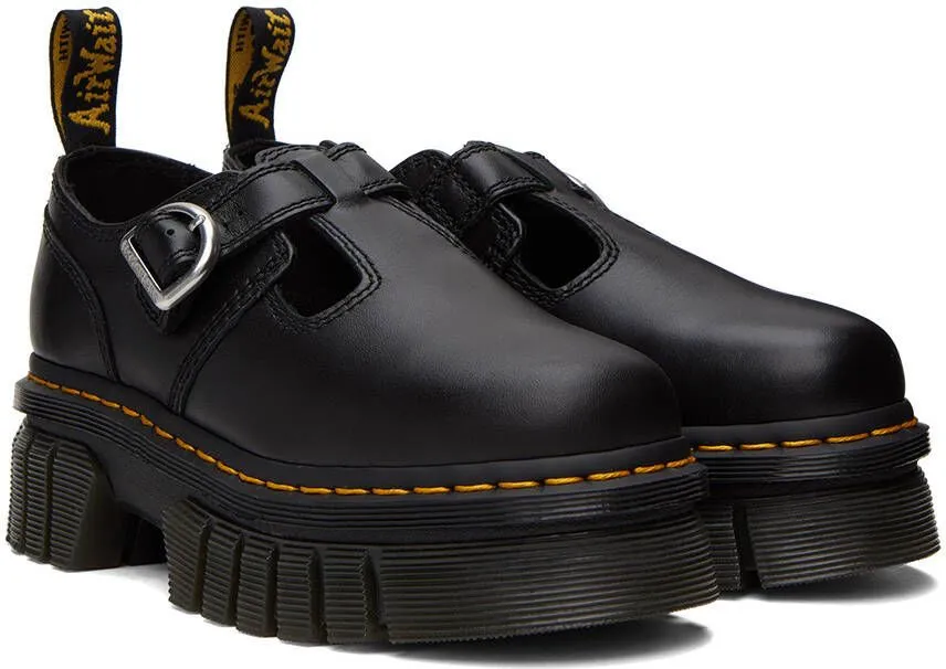 Dr. Martens Black Audrick Mary Jane Oxfords