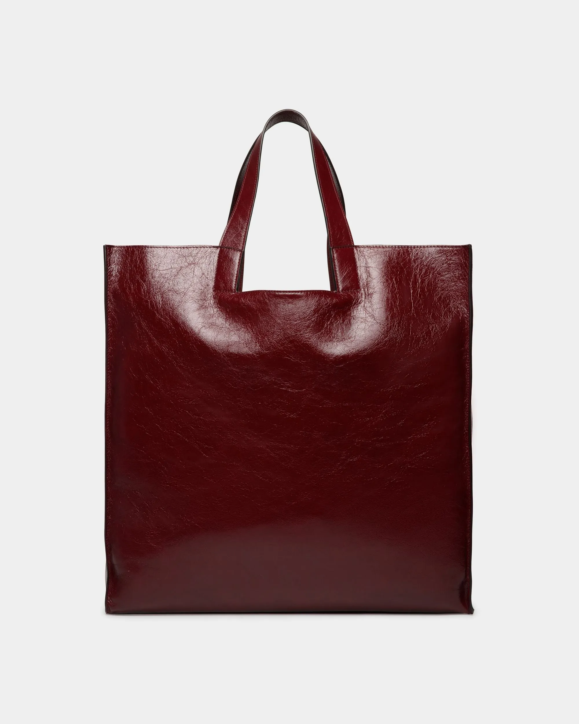 Easy Bally Tote In Andorra Leather 