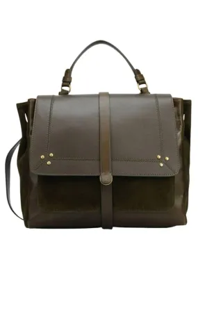 Edouard Kaki Satchel Bag