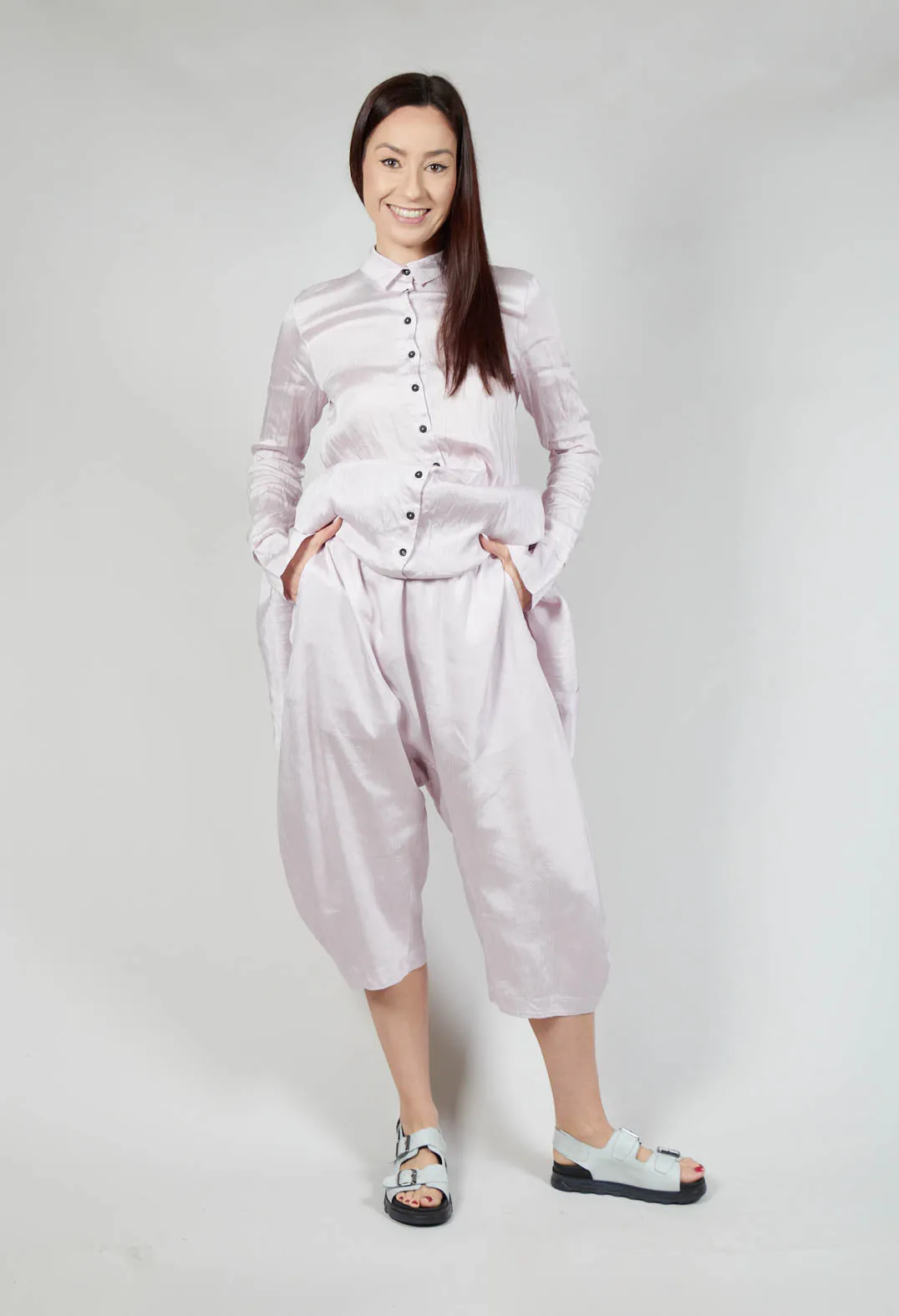 Elasticated Culottes in Rose 10%