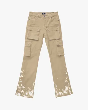 EPTM SNAP CARGO DENIM - KHAKI