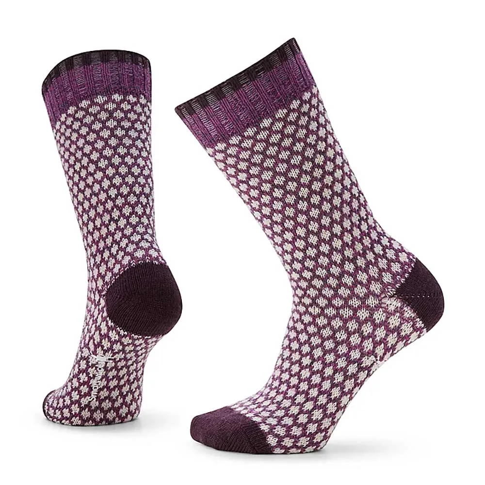 Everyday Popcorn Polka Dot Crew Socks - Twilight Blue