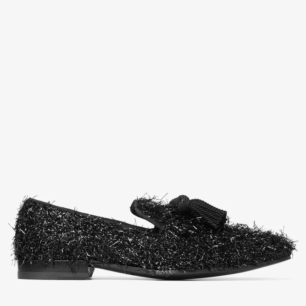 Foxley/M Black Tinsel Loafers