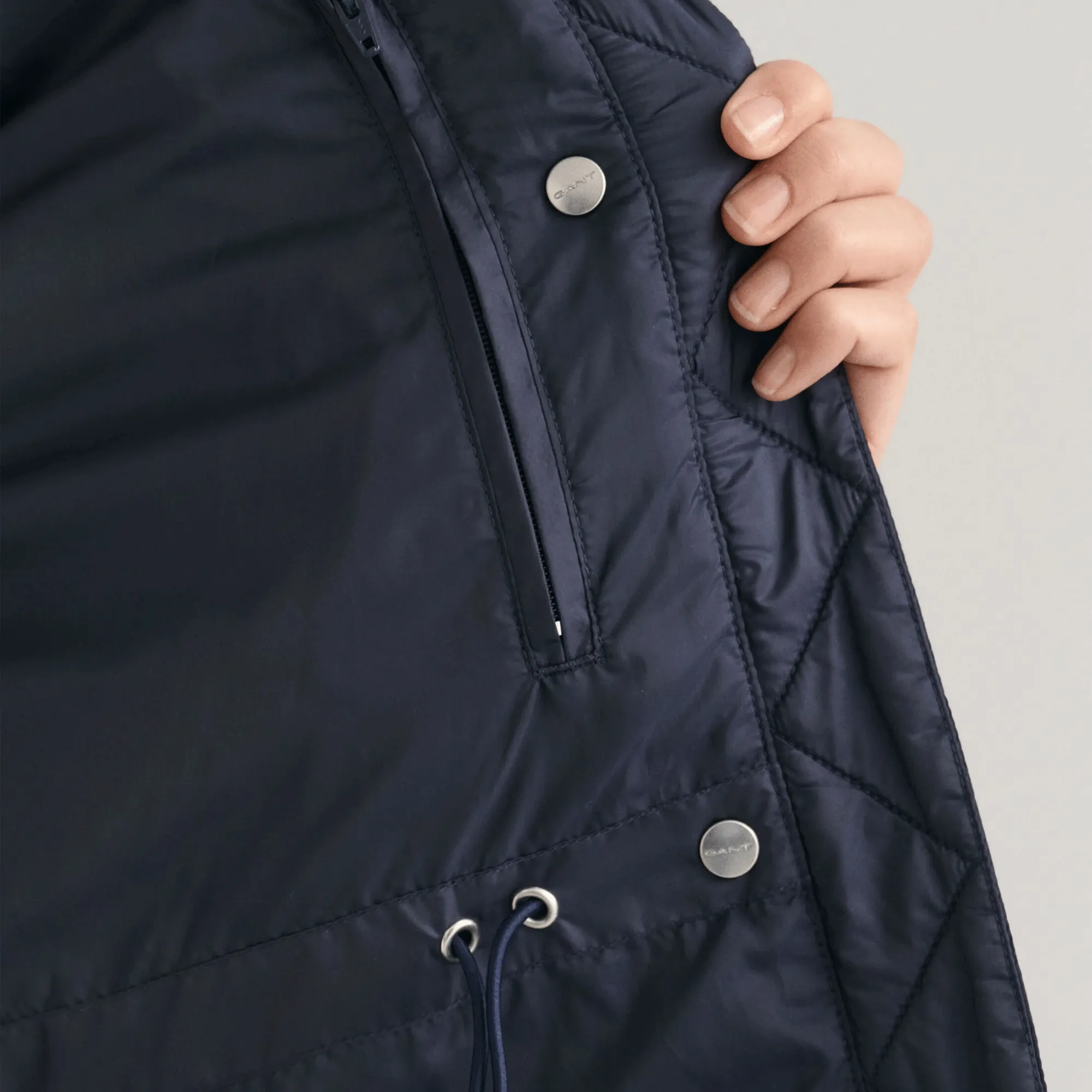 GANT Light Down Coat | Navy