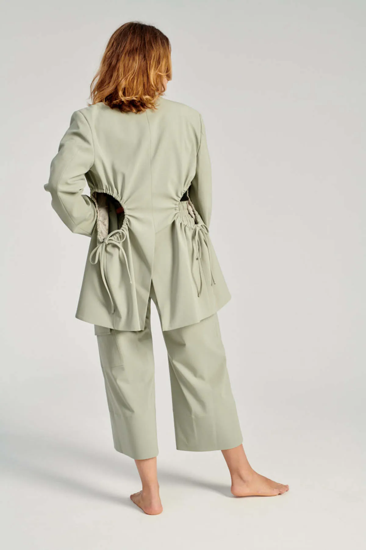 Gathered Culottes - Menthe