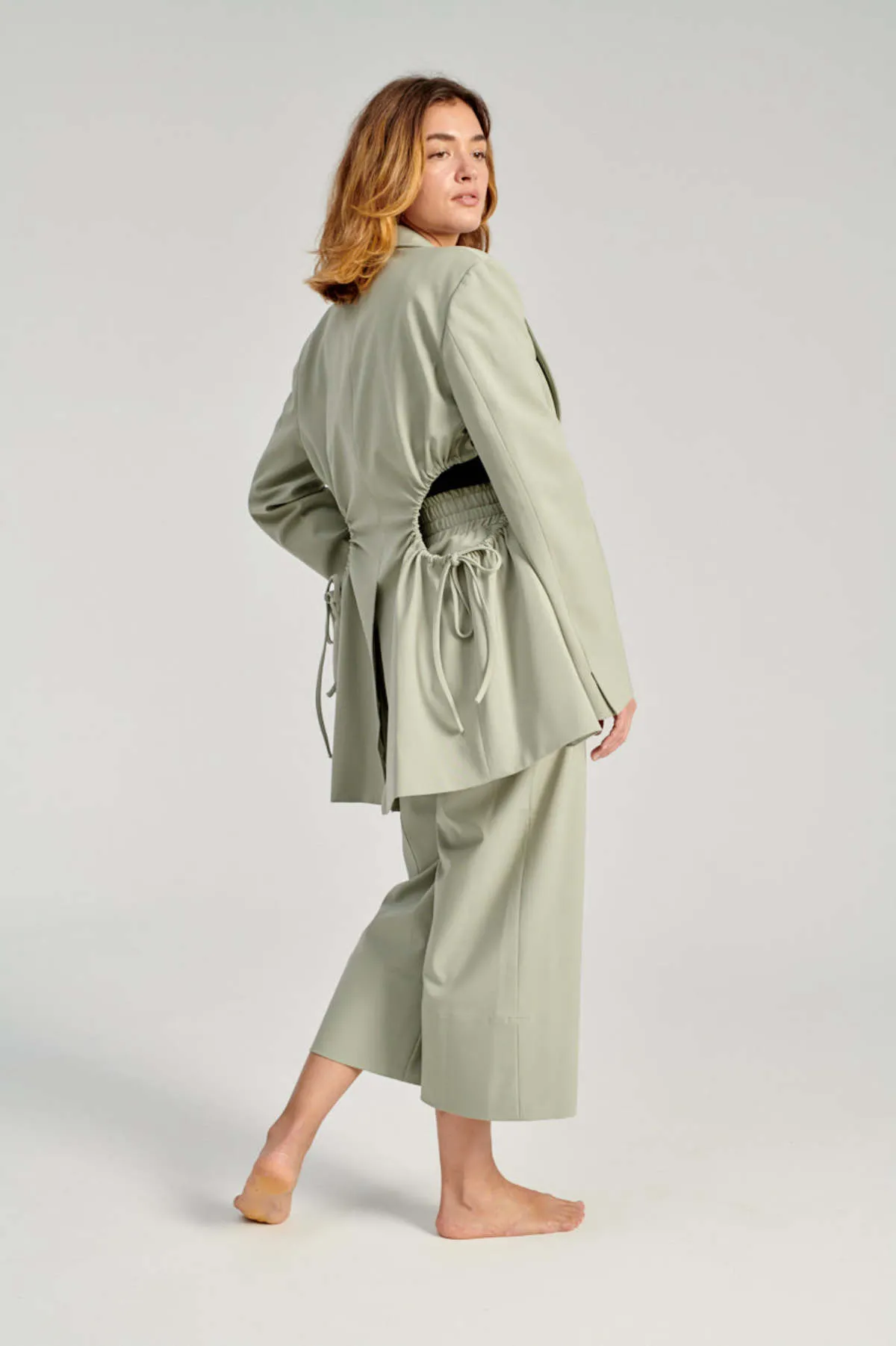 Gathered Culottes - Menthe