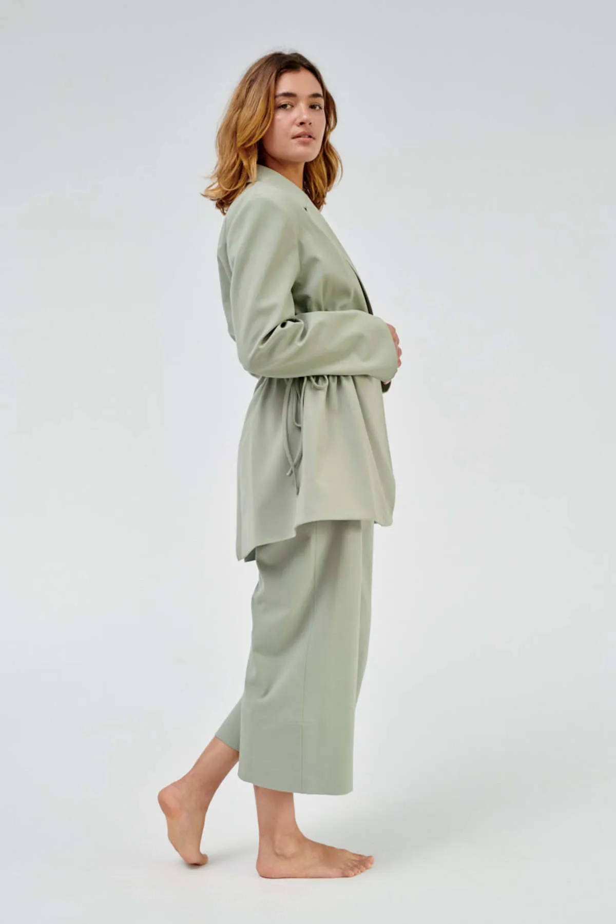 Gathered Culottes - Menthe