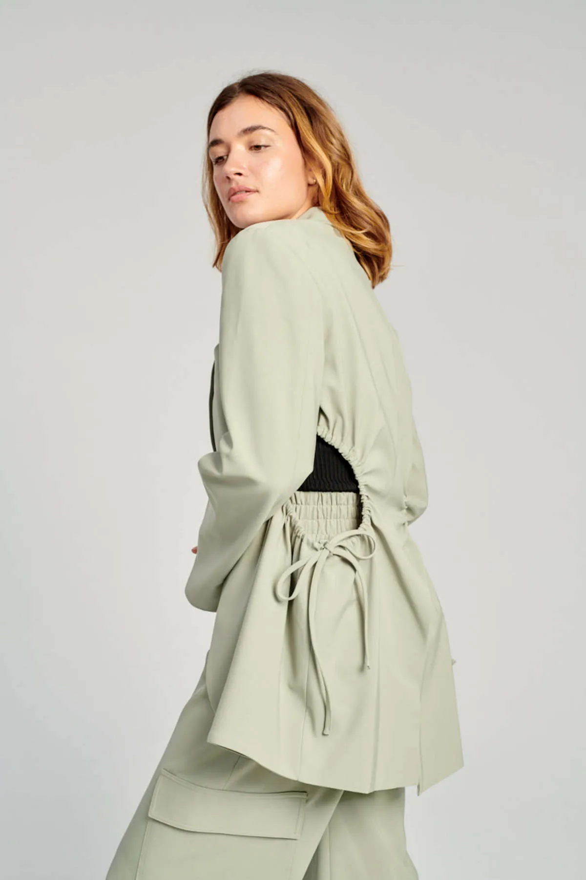 Gathered Culottes - Menthe