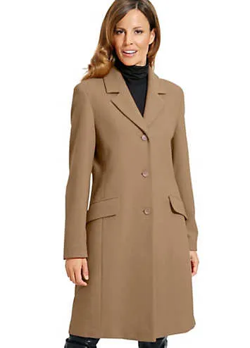 Heine Lapel Collar Short Coat | Grattan