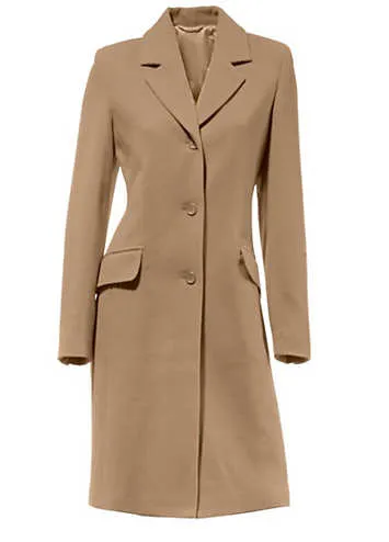 Heine Lapel Collar Short Coat | Grattan