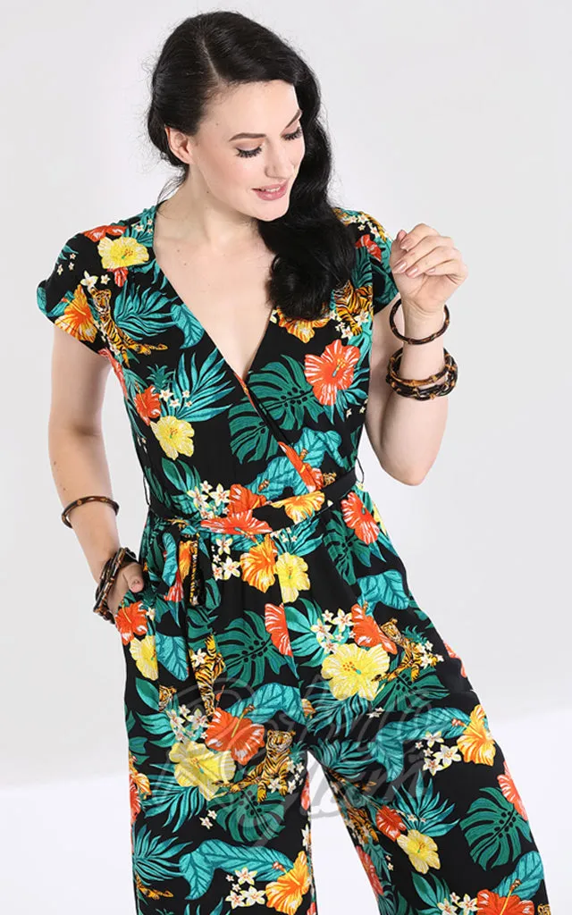 Hell Bunny Bali Jumpsuit -L left only