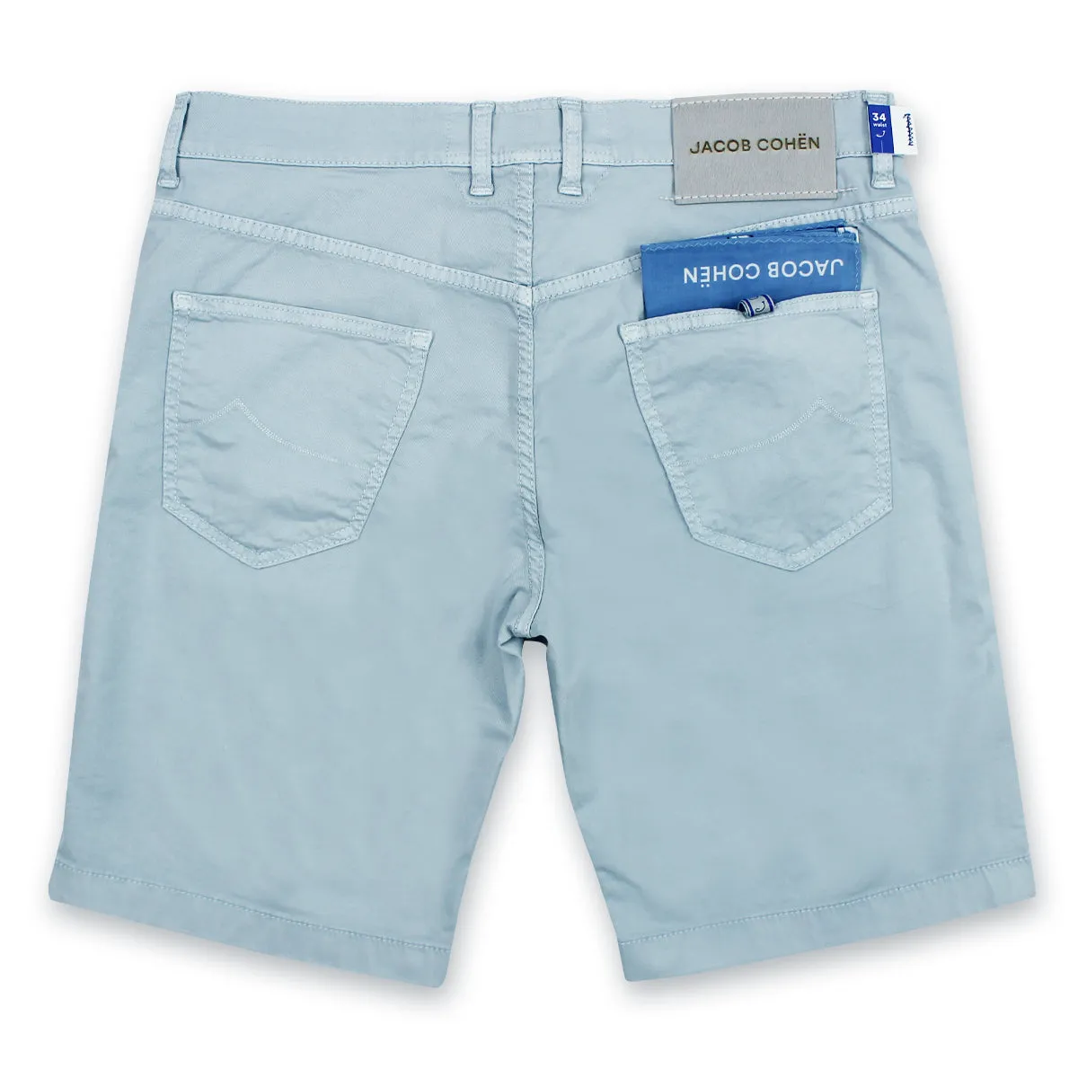 Jacob Cohen - Nicolas Slim Fit Shorts in Pale Blue