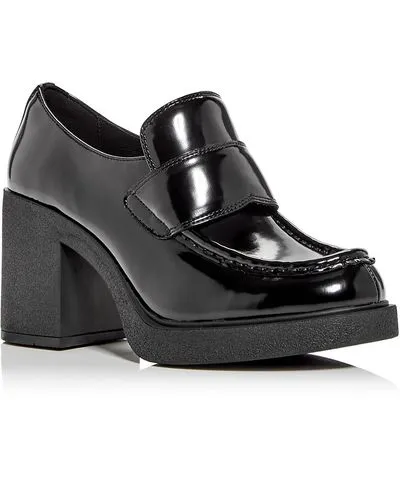 Jeffrey Campbell Plain Jane Womens Pumps Block Heel Loafers