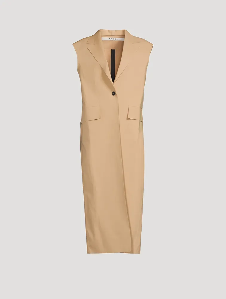 KASSL EDITIONS Sleeveless Trench Coat