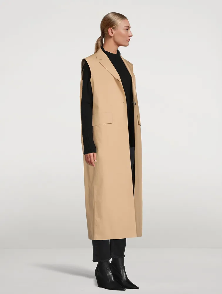 KASSL EDITIONS Sleeveless Trench Coat