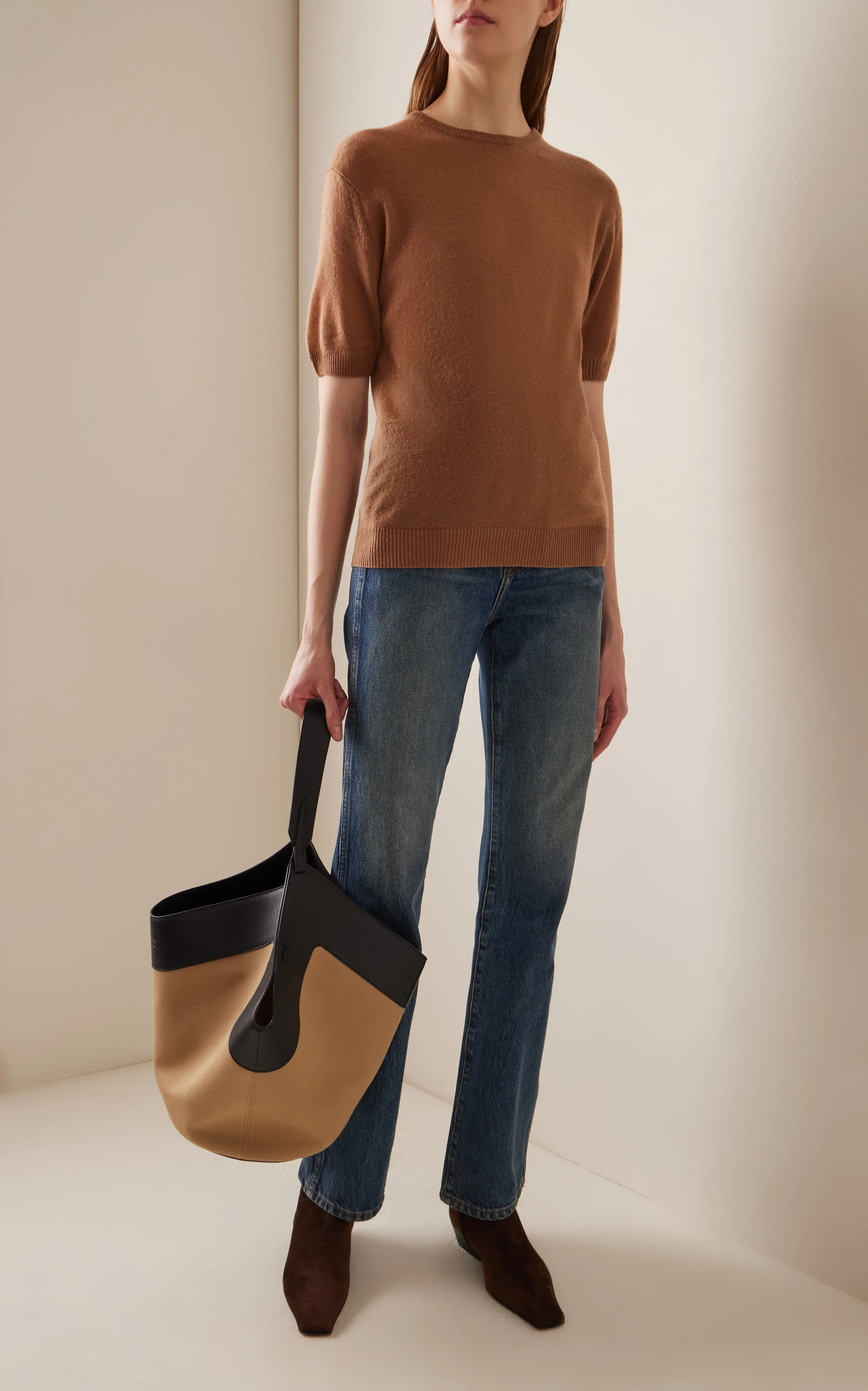 Khaite Pierre Knit Cashmere Top