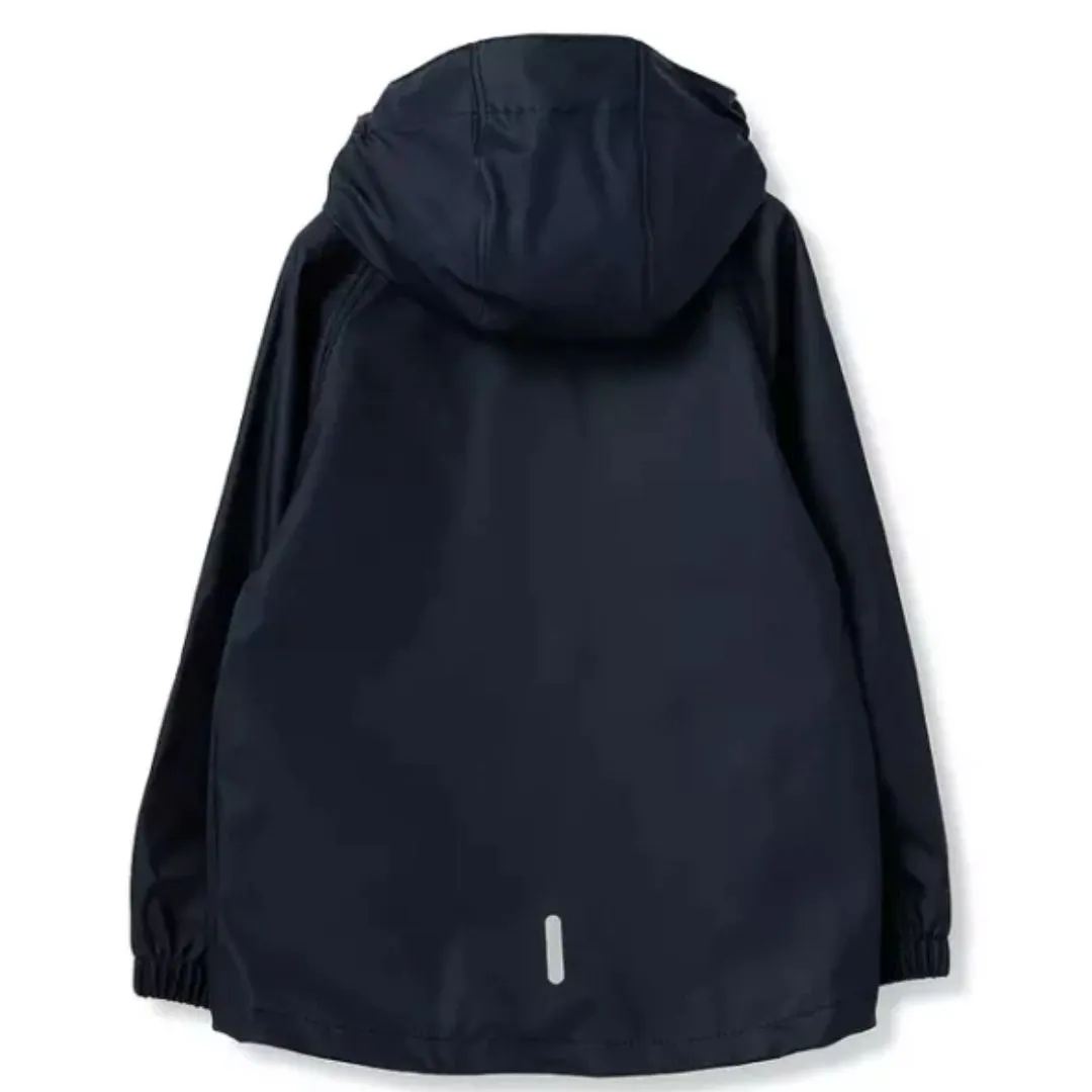 Kids Wings Rain Coat (Navy)