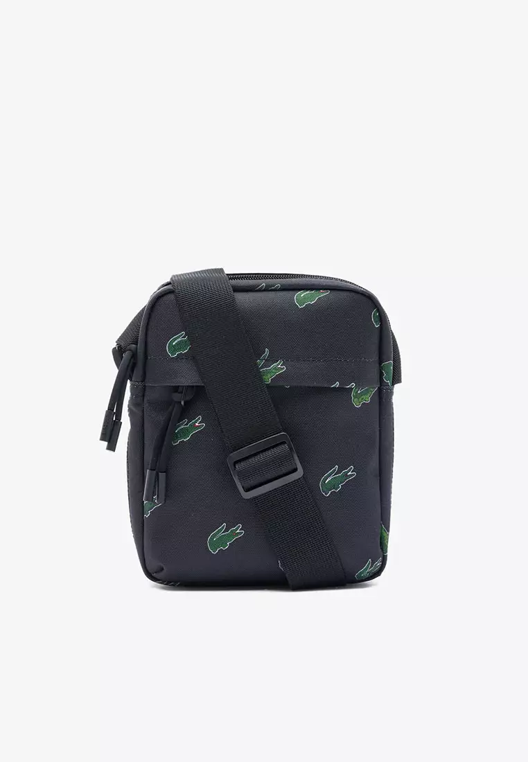 Lacoste Croc Print Satchel