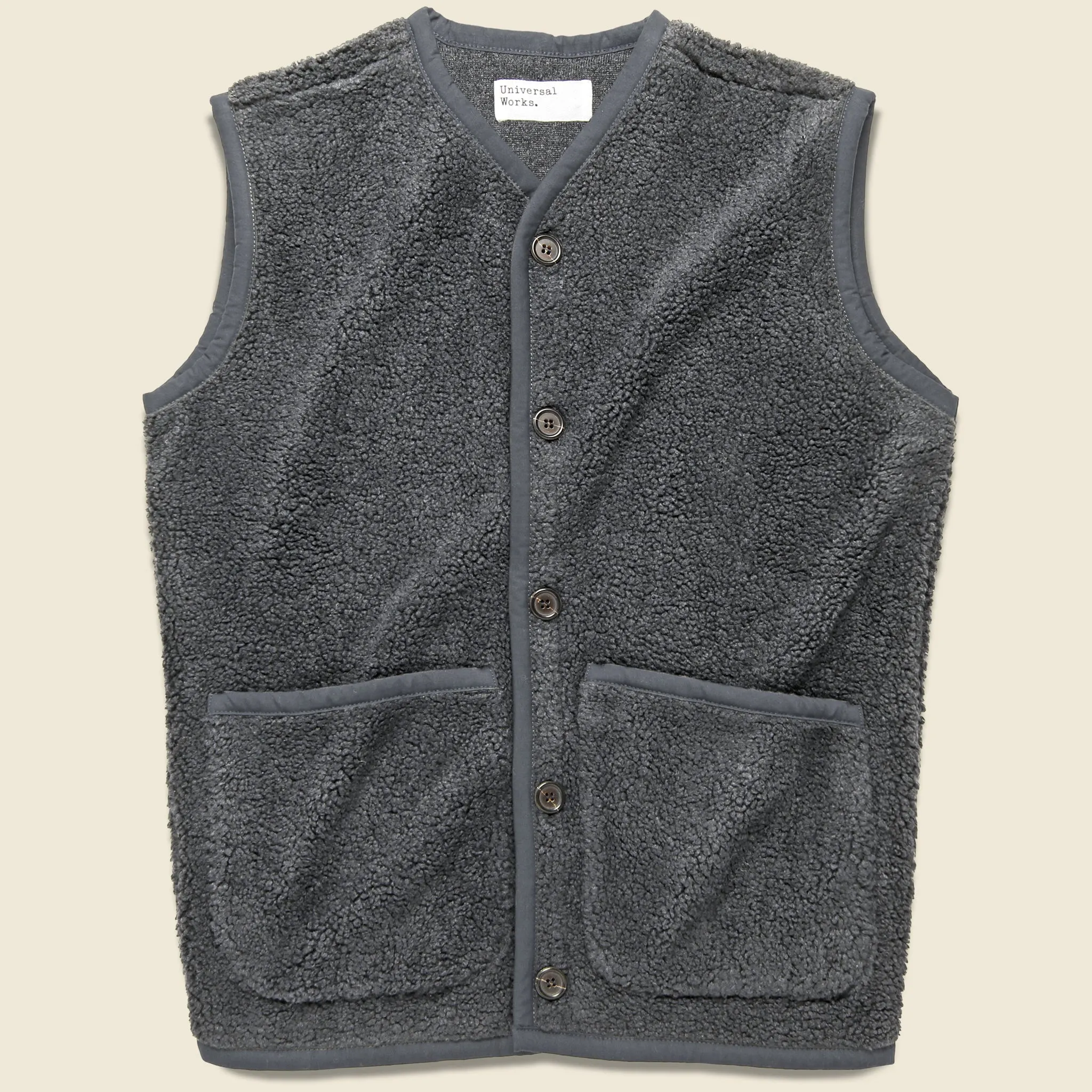 Lancaster Gilet Vest - Grey Mountain Fleece