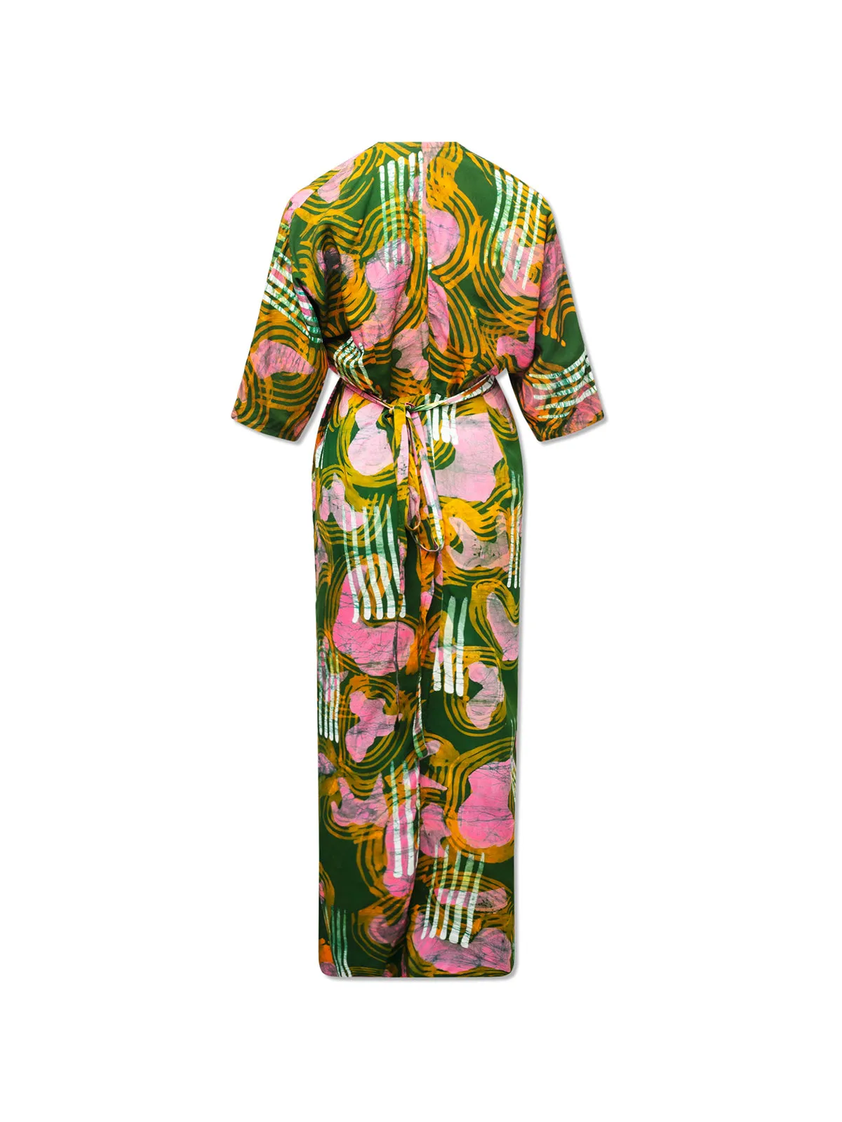 Letsa Wrap Dress in Waters