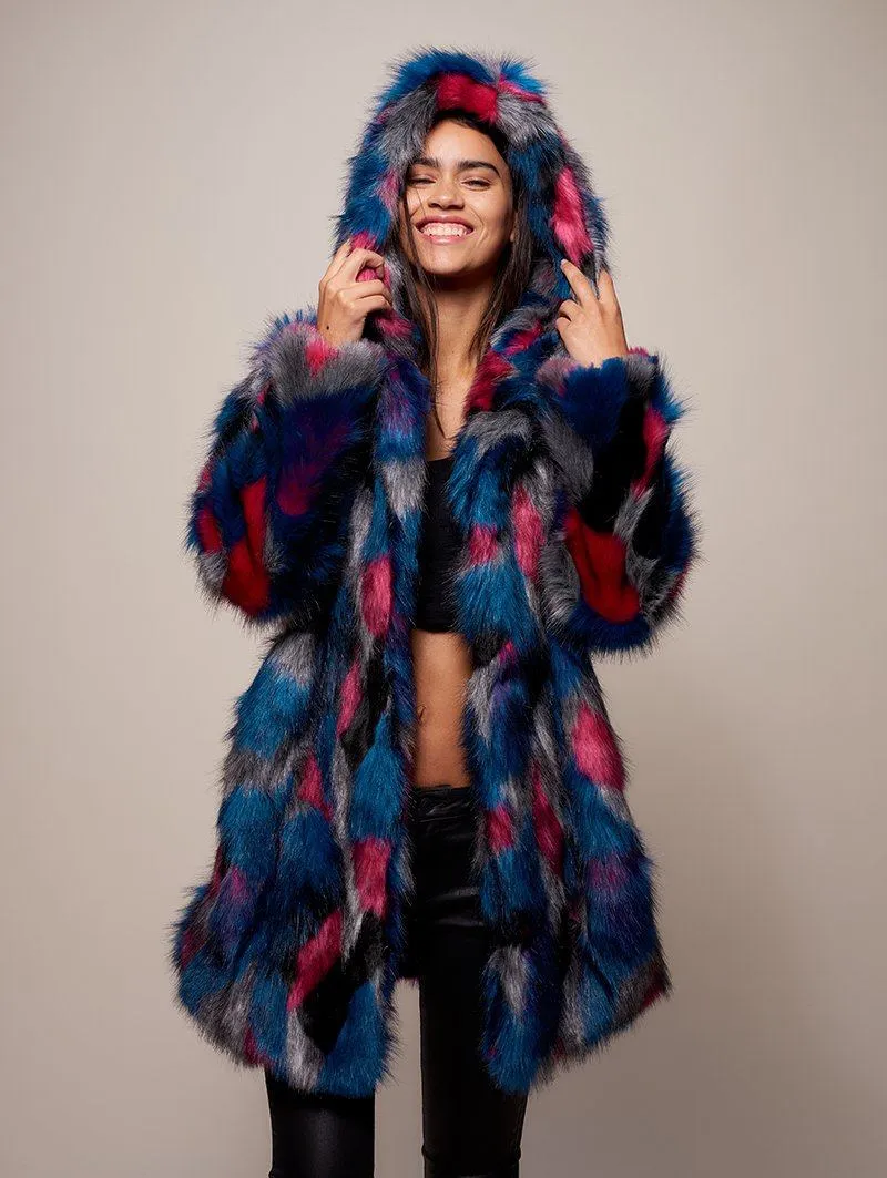 Limited Edition Lovebird Faux Fur Coat