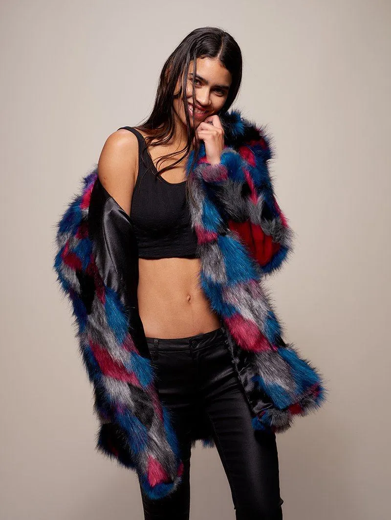 Limited Edition Lovebird Faux Fur Coat