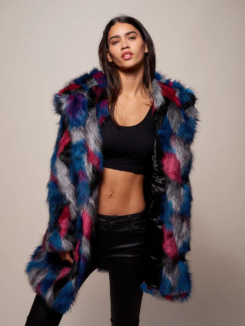 Limited Edition Lovebird Faux Fur Coat