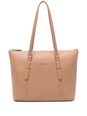 LIU JO logo-embossed tote bag - Brown