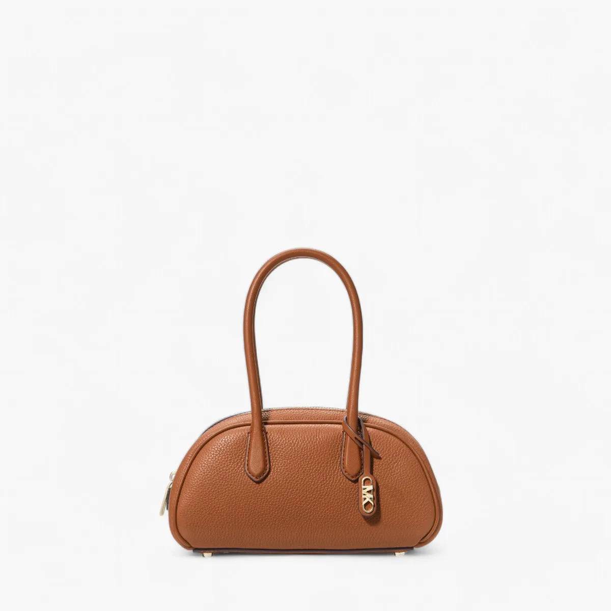 Lulu Small Pebbled Leather Satchel